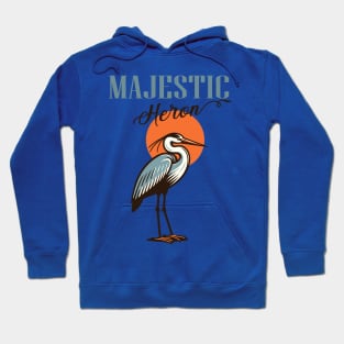 Heron bird Hoodie